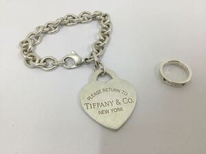 TIFFANY　ティファニー　リターントゥ ハート　ブレスレット　シルバー　リング♯16745 ♯16746