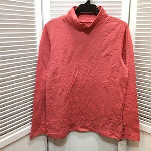 【値下げ】新品☆T'S COLLECTION 婦人 長袖タートルカットソー M ピンク【クリックポスト可】