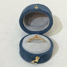 未使用☆NOJESS ノジェス Pocket Ring K10シトリンリング 30234111110-03-011 現行品_画像3