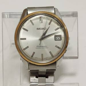 SEIKO MATIC セイコー マチック メンズ 腕時計 自動巻き 8305-0020 DIASHOCK 30JEWELS デイト ジャンク品◆19986