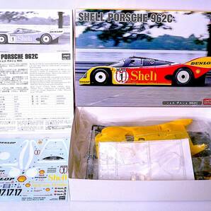 Hasegawa ハセガワ 1/24 シェル ポルシェ 962C 1987年WSC出場車 フルディスプレイモデル プラモデル 未使用 未組立の画像5