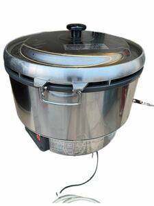 ガス炊飯器 業務用 リンナイLPガス 100V RR-50G1 5升炊き 3.6L～9L 中古 業務用 店舗用