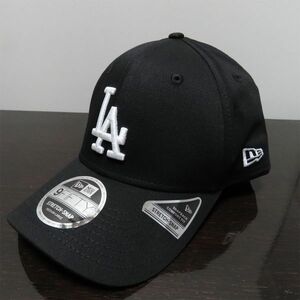 新品 ニューエラ キャップ 帽子 黒 ロサンゼルスドジャース 9FIFTY MLB　ストレッチスナップ