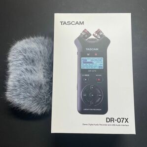 TASCAM DR-07X スクリーンマフ付き