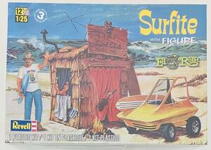 シュリンク 未開封品 アメリカレベル製 1/25 スケール Surfite with figure エド・ロス フィギュア プラモデル