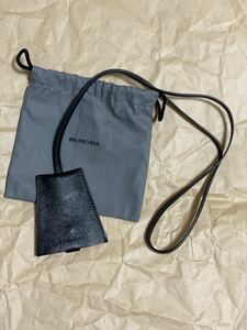 未使用 BALENCIAGA バレンシアガ キーネックレス クロシェット マルジェラ エルメス