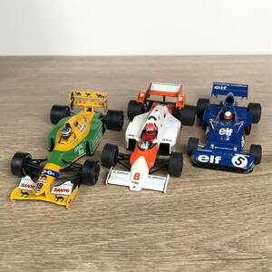 ミニチャンプス 1/43 ミニカー フォーミュラ 3台 Tyrrell Ford/McLaren MP4/2 TAG turbo/BENETTON FORD B192