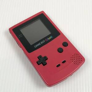 ゲームボーイカラー レッド GAME BOY COLOR 任天堂 Nintendo 