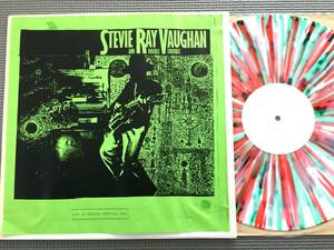STEVIE RAY VAUGHAN LIVE AT READING FESTIVAL 1983 マルチカラー盤 ヴィンテージ・ブートLP スティーヴィー・レイ・ヴォーン