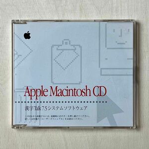 Apple Macintosh 漢字Talk 7.5 システムソフトウェア