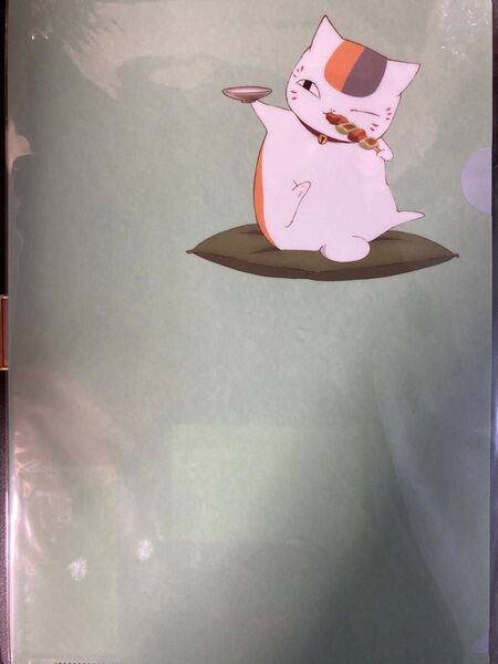 ☆ 夏目友人帳 A4クリアファイル ねこ アニメ 文房具 書類整理