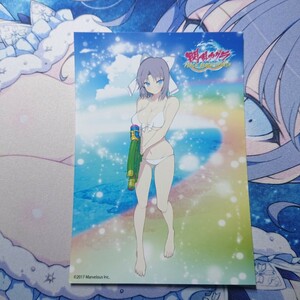 【正規品】閃乱カグラ PEACH BEACH SPLASH L判ブロマイド イラストカード ポストカード 雪泉