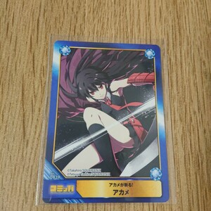 A.B-T.C トレーディングカード animate book trading card アカメが斬る! No.939 アカメ