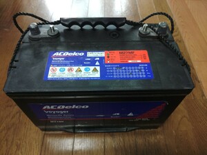 ACデルコ ACDelco バッテリー ボイジャー Voyager　M27MF中古　バスボート使用