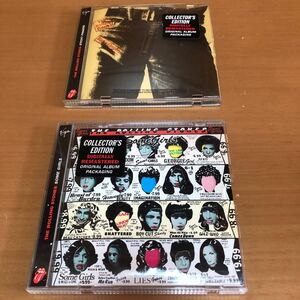 ◆ 【紙ジャケCD ２枚セット】ROLLING STONES「Sticky Fingers ／スティッキーフィンガーズ」「SOME GIRLS／サムガールズ」◆ 【送料無料】