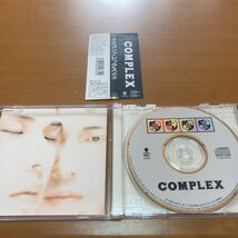◆ 【CD 】「COMPLEX コンプレックス」 ◆ 吉川晃司　布袋寅泰　BOOWY 帯付き【送料無料】 _画像2