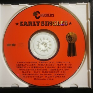 70年代～90年代専門CDショップ チェッカーズ 美品 EARLY SINGLES PCCA 2024 0202出品 匿名迅速発送 曲目CD盤画像掲載 送料無料の画像3