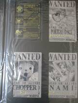 01 中古品 USED バンダイ ワンピース THE・手配書コレクション BANDAI ONE PIECE ルフィ エース チョッパー ゾロ サンジ ナミ WANTED_画像8