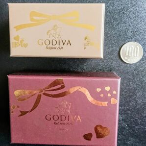 ■GODIVA ゴディバ 空箱 × 大小２箱