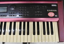 F☆KORG コルグ キーボード シンセサイザー ワークステーション KARMA ☆現状品☆_画像6