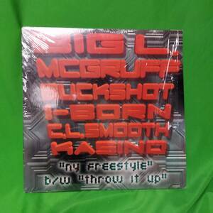 12' レコード Big L. McGruff I-Born CL Smooth / Buckshot Kasino - NY Freestyle / Throw It Up