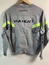 VIVA HEART（ビバハート）ニット　セーター　42 スポンサー入り　23-1203-06_画像9