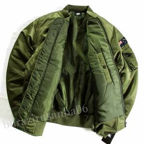 メンズ L◆未使用 定価24,200円 canterbury カンタベリー MA-1 ディフェンダー ジャケット 秋冬 軽量 中綿 ボンバー DEFENDER JACKETの画像7