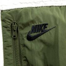 メンズ L◆未使用 定価12,650円 NIKE ナイキ リバーシブル ボアフリース ベスト 高耐久リップストップ素材 ボアベスト ルーズフィット_画像4