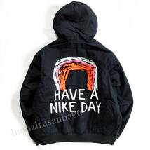 メンズ XL ゆるめ◆未使用 定価20,900円 NIKE ナイキ NSW HAVE A NIKE DAY 中綿入り ジャケット 高耐久キャンバス素材 厚手 黒 ブラック_画像7