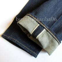 メンズ W27◆未使用 定価19,800円 LEVI’S リーバイス 511 アメリカ製 赤耳 デニムパンツ ジーンズ スリム MADE IN USA 04511-2303_画像5