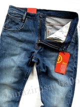 W34 未使用 定価14,300円 LEVI'S RED リーバイス レッド 512 SLIM TAPER ストレッチ インディゴ調 デニムパンツ ジーンズ メンズ A26930001_画像3