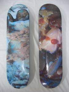 新品 2017 AW SUPREME × CINDY SHERMAN UNTITLED #175 #181 SKATEBOARD DECK SET OF 2 デッキ セット