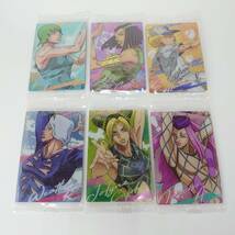 ジョジョの奇妙な冒険 ストーンオーシャン ウエハース３ 6種セット 徐倫 アナスイ ウェザー FF エルメェス JOJO Card Jolyne_画像4