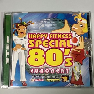 中古CD☆エアロビクス Happy Fitness Special 80s　ダンスレッスン　ノンストップ　エクササイズ　ステップ　128-132