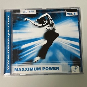 中古CD☆エアロビクス 　MAXXIMUM POWER 8　ダンスレッスン　ノンストップ　エクササイズ　150