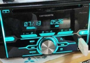 カロッツェリア FH-3100 CD USB AUX ラジオ 2DIN CDプレーヤー 中古動作品