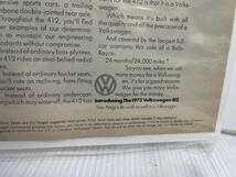 1967年10月20日号LIFE誌　広告切り抜き1ページ【Volkswagen フォルクスワーゲン】アメリカ買い付け品ビンテージインテリア車オシャレUSA_画像4