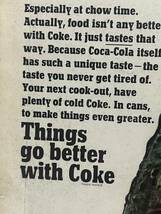 1968年8月23日号LIFE誌広告切り抜き【Coca-Cola コカコーラ】アメリカ買い付け品60sビンテージUSAインテリア_画像2
