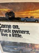 1967年10月20日号LIFE誌　広告切り抜き1ページ【CHRYSLER Dodge Trucks/クライスラーダッジ】アメリカ買い付け品ビンテージインテリア_画像2