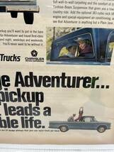 1967年10月20日号LIFE誌　広告切り抜き1ページ【CHRYSLER Dodge Trucks/クライスラーダッジ】アメリカ買い付け品ビンテージインテリア_画像4