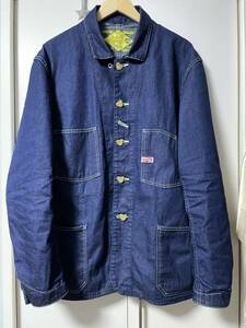 TCBジーンズ Cathartt Chore Coat サイズ40 試着のみ デニムカバーオール 濃紺 