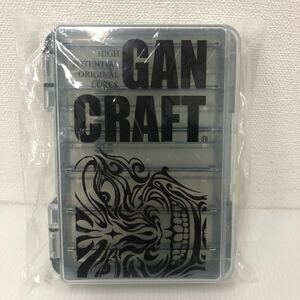 ガンクラフト (Gan Craft) フェイスロゴ リバーシブルボックス Sサイズ #01 クリア/スモーク【新品未使用品】60サイズ発送61112