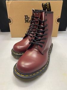 【訳あり新品】Dr.Martens 8EYE BOOT 11822600 1460 CHERRY RED UK5.0 24.0cm ドクターマーチン 8ホール チェリーレッド