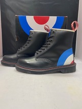 【訳あり新品】Dr.Martens 8EYE BOOT 25268001 1460 The Who BLACK TARGET SMOOTH UK8.0 27.0cm ドクターマーチン 8ホール ザフー_画像2