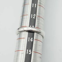 M576 ガーネット SILVER刻印 リング スイング デザイン シルバー 指輪 1月誕生石 13号_画像9