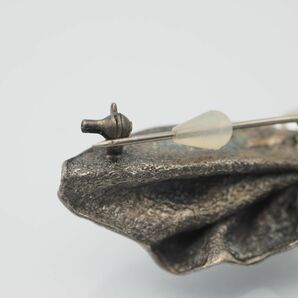 M899 バロックパール 真珠 ブローチ デザイン シルバー ヴィンテージ 6月誕生石の画像5