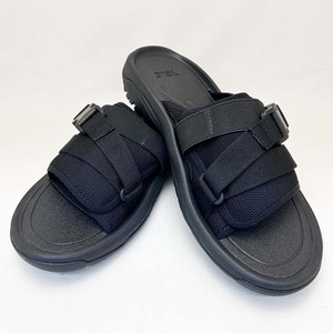 新品 TEVA テバ メンズサンダル ハリケーン バージ スライド ブラック 25.0cm