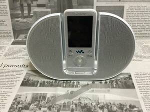 SONY iPod+アクティブスピーカー　SRS-NWGT010　ノーチェック(usedA)