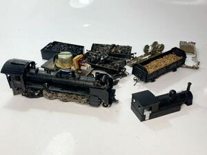 HOゲージ 蒸気機関車 鉄道模型 ジャンク　パーツ