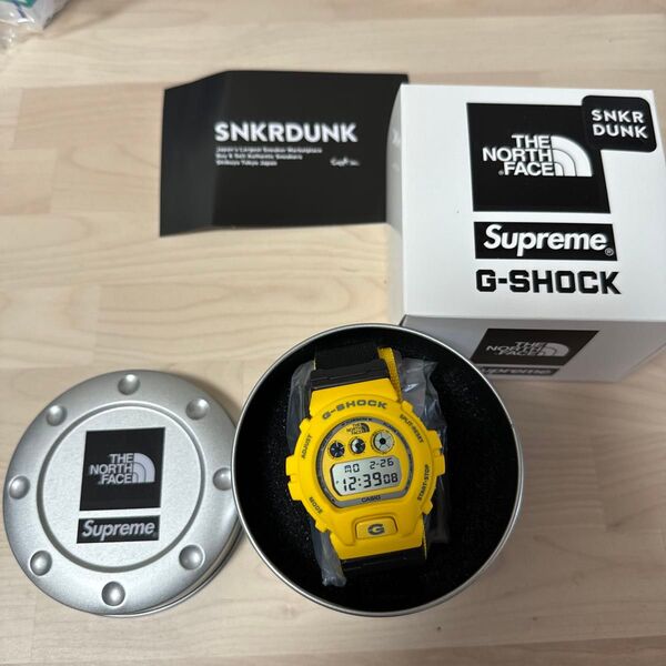 supreme THE NORTH FACE G-SHOCK 腕時計 コラボ